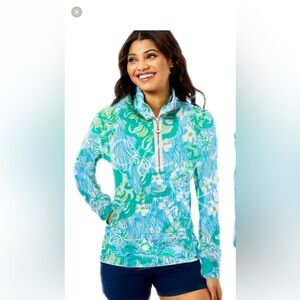 Lilly Pulitzer skipper popover women's zip jacket